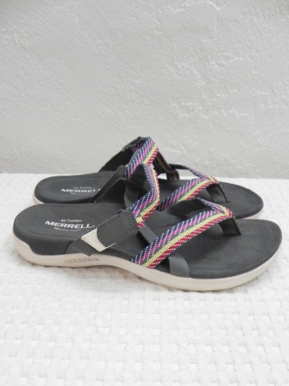 Merrell Turbulence Multi Color Thong Sandals Women Size 7